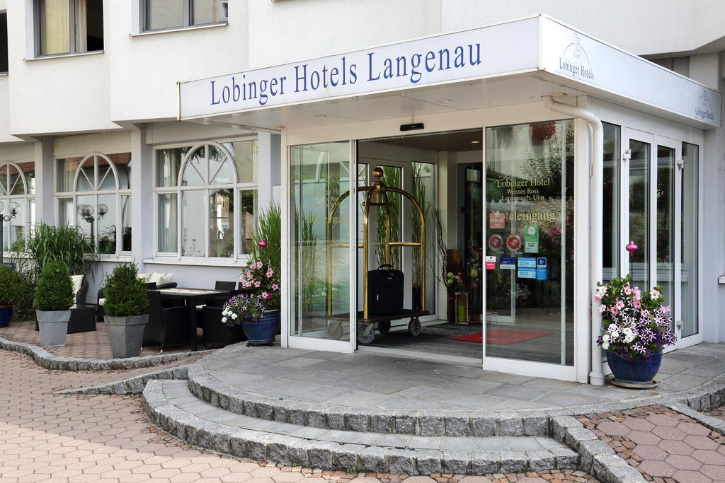 Lobinger Hotel Weisses Ross Лангенау Экстерьер фото