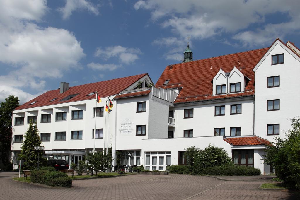 Lobinger Hotel Weisses Ross Лангенау Экстерьер фото